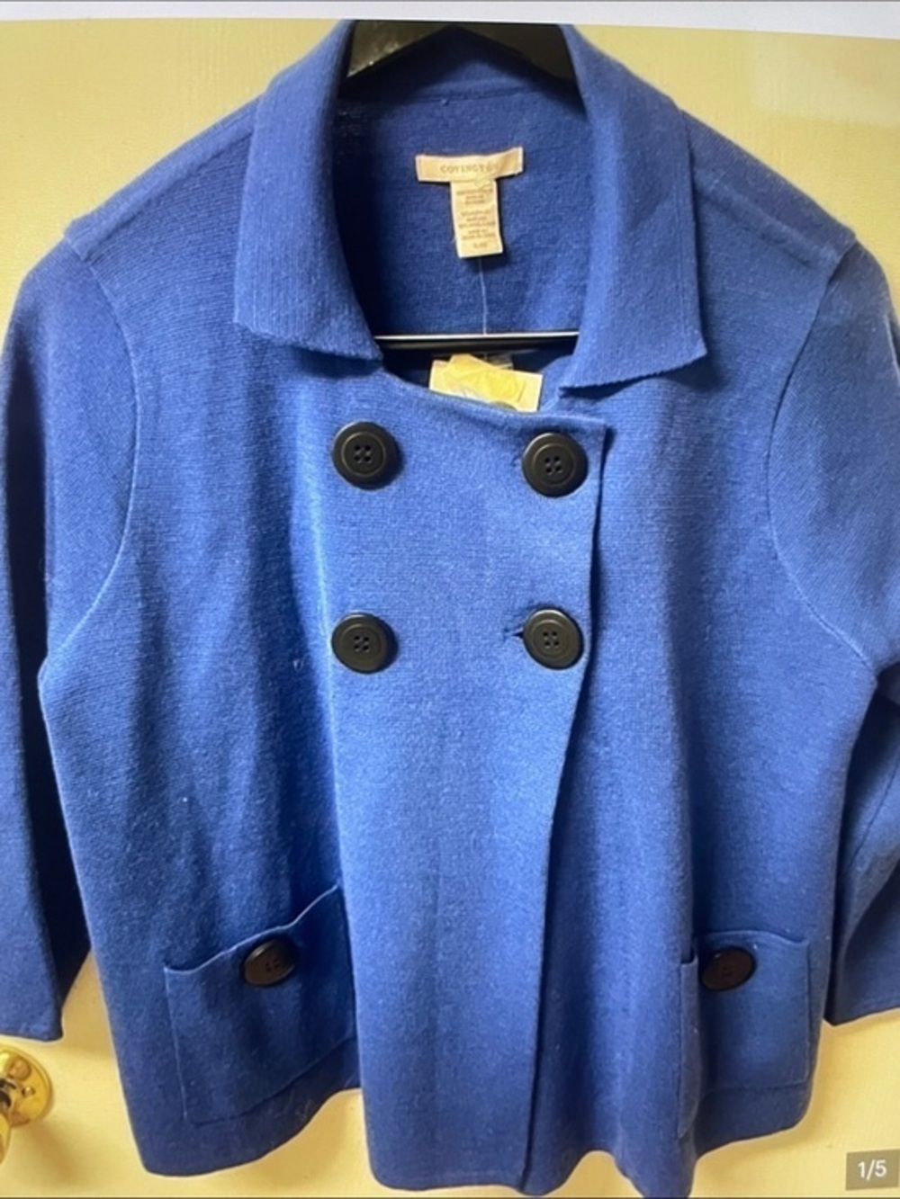 Covington Women's Double-Breasted Sweater Jacket